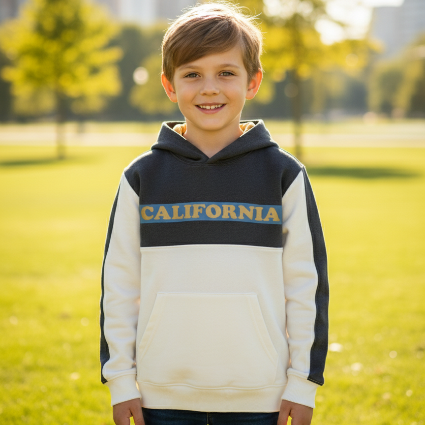 California Boy's Fleece Hoodie PO-18