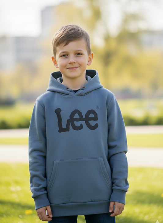 Boy's Printed Fleece Hoodie PO-13